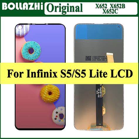 Original For Infinix S5 / S5 LITE X652 LCD Display Touch Screen .